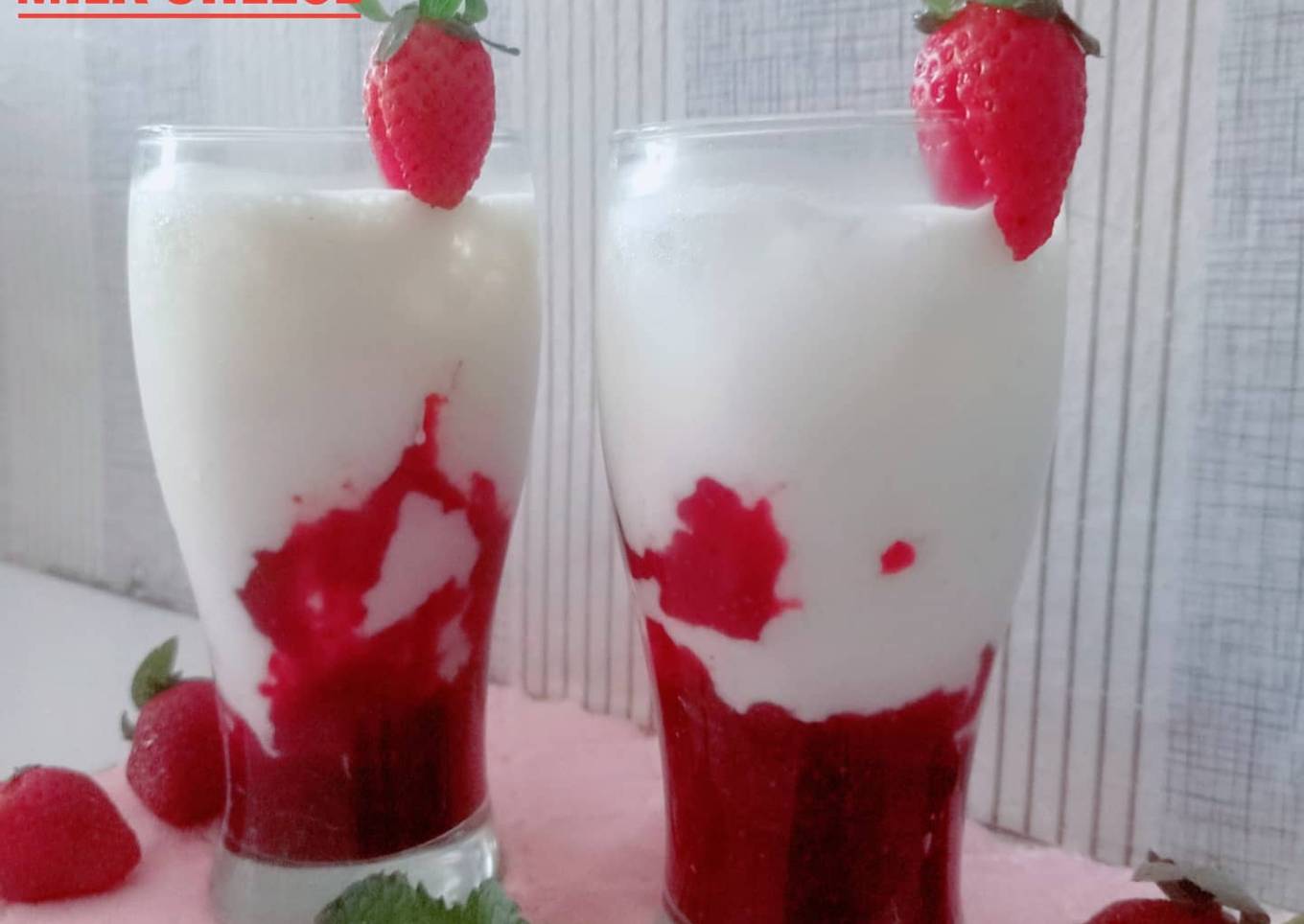 Resep Strawberry Milk Cheese yang Menggugah Selera