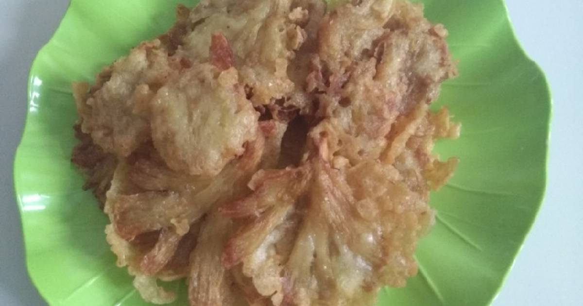 Resep Jamur tiram goreng tepung sukasuka oleh Nita Chan Cookpad