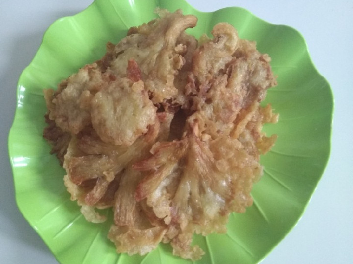 Resep Jamur tiram goreng tepung suka-suka Anti Gagal