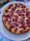 Torta ricotta e fragole