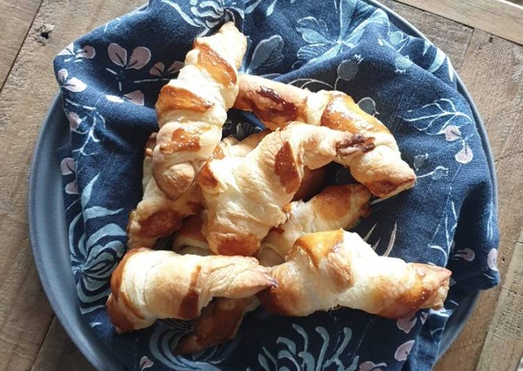 Croissant dengan smördeg / puff pastry