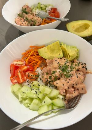 Una foto de Poke Bowl de Atún
