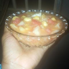 Fruit salad A picture of Fruit salad.