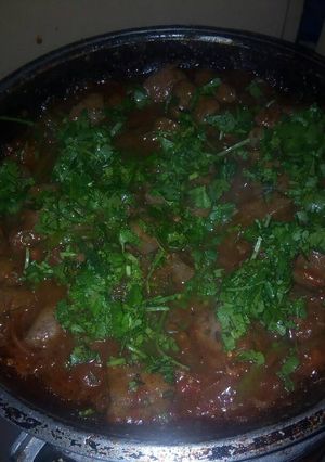 A picture of Fried Liver.