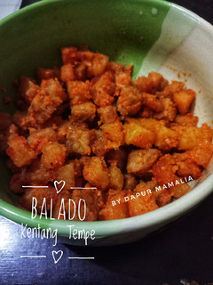 Foto resep Balado Kentang Tempe