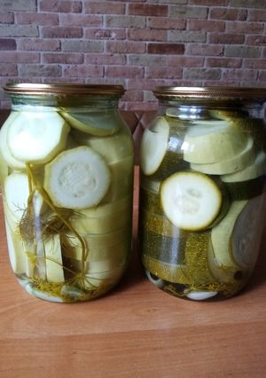 Фото Кабачки маринованные.