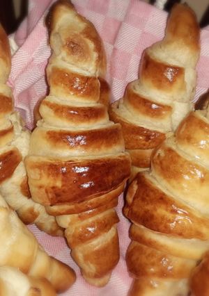 صورة لوصفة كرواسون المخبزة