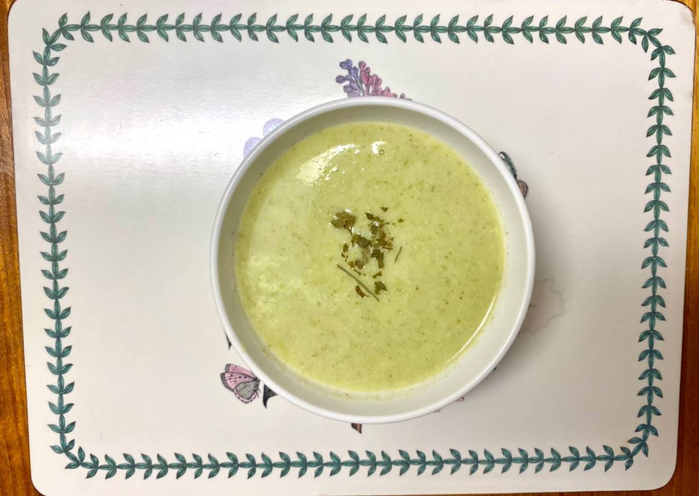 Broccoli and Potato Soup 西蘭花薯仔湯
