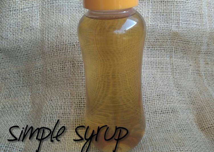 Resep Simple Syrup Anti Gagal