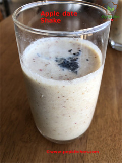 A picture of Apple Date Shake.