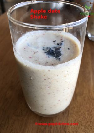 A picture of Apple Date Shake.