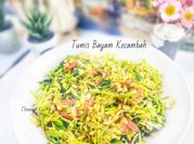 Gambar tumis bayam kecambah