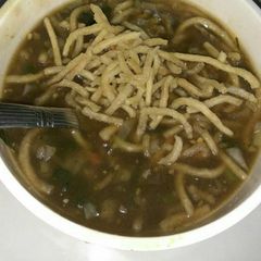 A picture of Manchow soup.