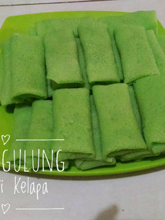 Foto resep Dadar Gulung Isi Unti Kelapa