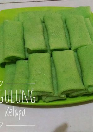 Foto resep Dadar Gulung Isi Unti Kelapa