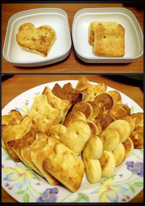 超簡單。鬆餅粉。做手工餅乾 的食譜成品照片
