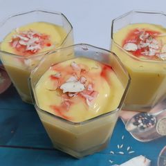 A picture of Mango lassi.