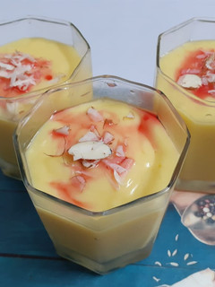 A picture of Mango lassi.