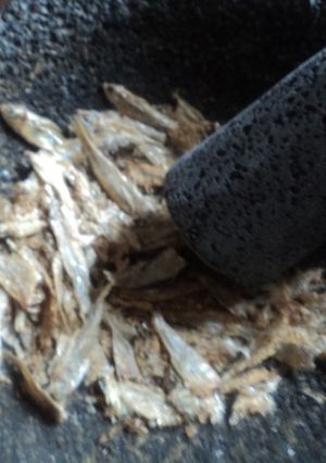Una foto de Polvo de charal