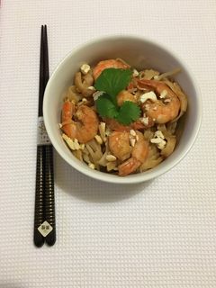 Una foto de Pad thaï