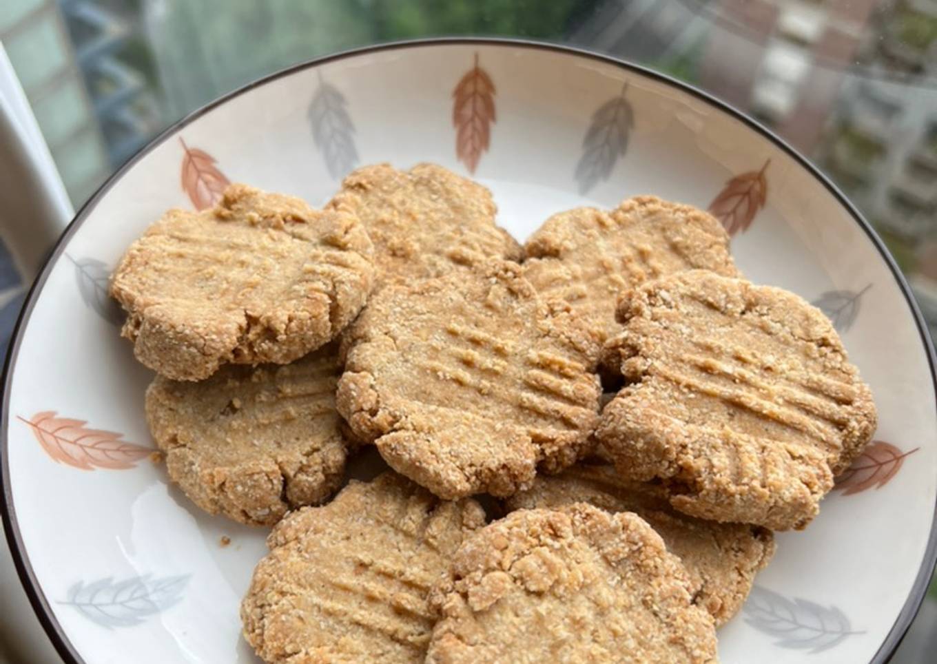 Kue Kacang Tepung Almond (Peanut Butter Cookies)