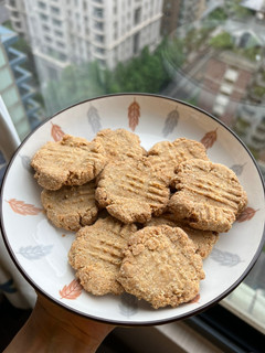 Foto resep Kue Kacang Tepung Almond (Peanut Butter Cookies)