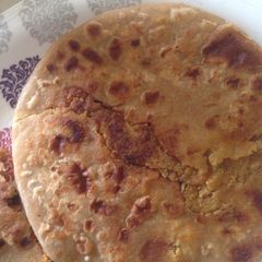 Gobhi paratha A picture of Gobhi paratha.