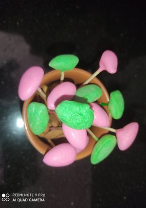 A picture of Almond chocolate Candy.
