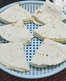 Tandla chi bhakri (Rice roti)