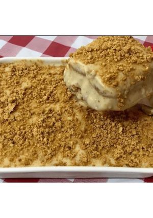 Foto de ESSA RECEITA DE PAVÊ DE PAÇOCA VAI ROUBAR A CENA NA SUA FESTA JUNINA | RECEITA SUPER FÁCIL DE FAZER