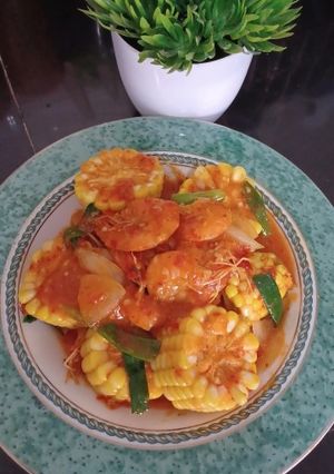 Foto resep Udang Saos Padang