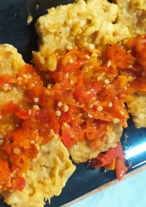 Foto resep Tempe geprek