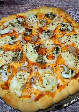 Foto resep Pizza Jamur