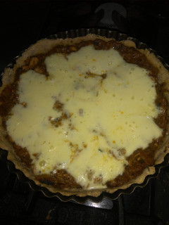 Una foto de Tarta de pollo integral apta para diabéticos