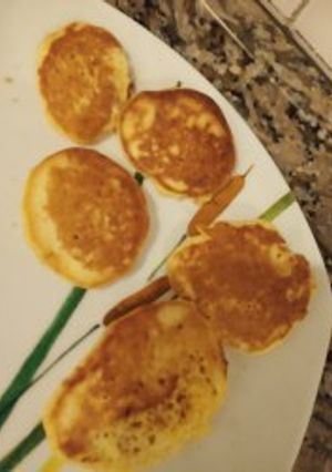 Una foto de Pancakes de calabaza