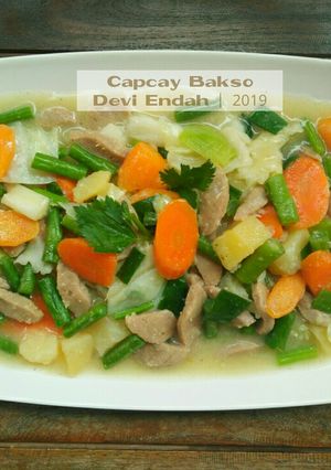 Foto resep Capcay Bakso 05.07.2019