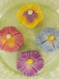 Small Nerikiri Wagashi: "Pansy"