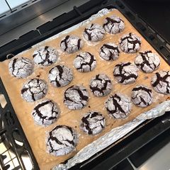 Fallen snow biscuits!! A picture of Fallen snow biscuits!!.