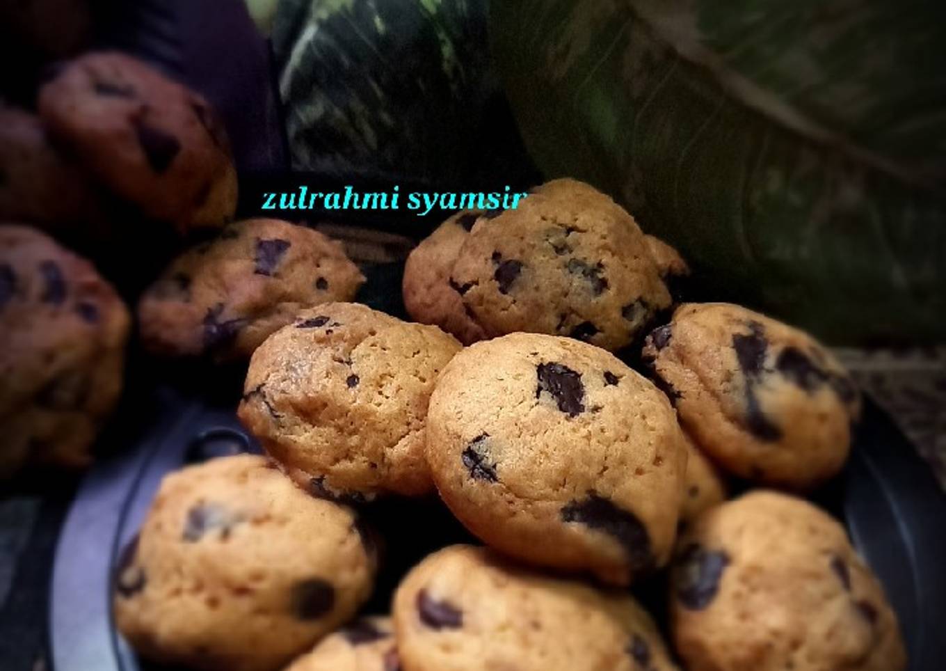 Soft cookies coklat