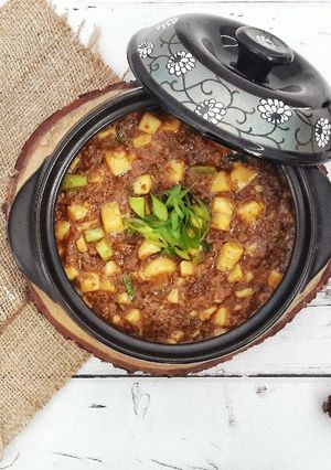 Foto resep #GA2 Mun Tahu Daging Sapi Cincang (Mapo Tahu Daging Cincang)