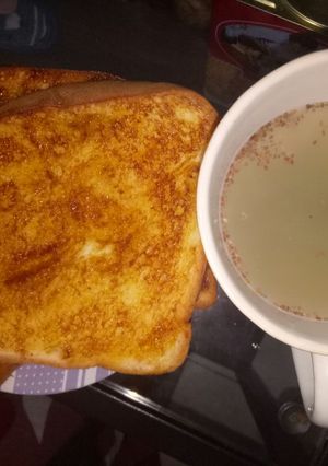 Foto resep Roti bakar aren