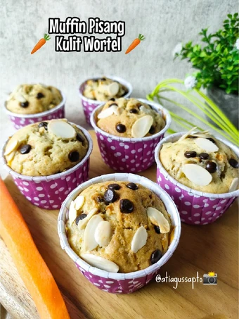 Langkah Mudah untuk Membuat Resep  Muffin Pisang &amp; Kulit Wortel (461) yang Sempurna, Bikin Ketagihan