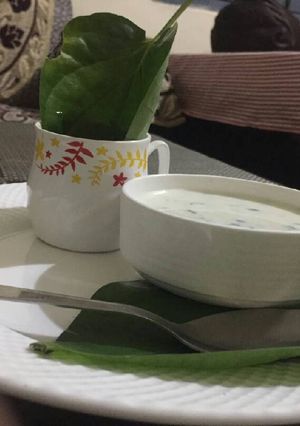 A picture of Betel kheer.