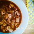 Cumi asin saos padang
