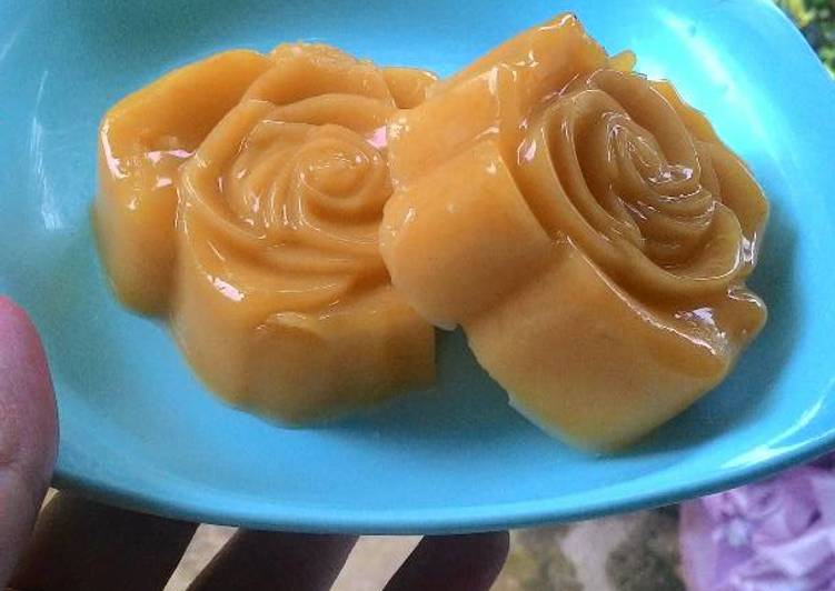 Puding Labu Kuning (MPASI 9m++)