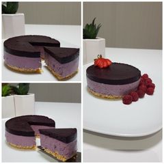 Blueberry Cheese Cake (No Bake Dessert) A picture of Blueberry Cheese Cake (No Bake Dessert).