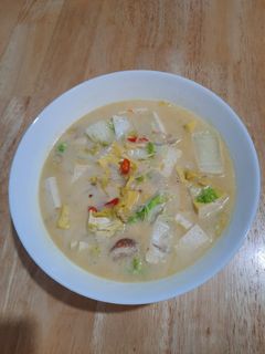 Foto resep ✅️ Bobor Tahu Sawi Putih