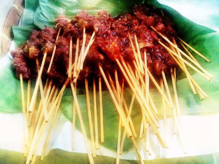 Cara Memasak Sate Sapi Manis Gurih Enak Terbaru