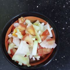 A picture of Rainbow Salad.