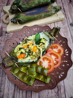 Foto resep Nasi Bakar Ayam Jamur Kemangi
